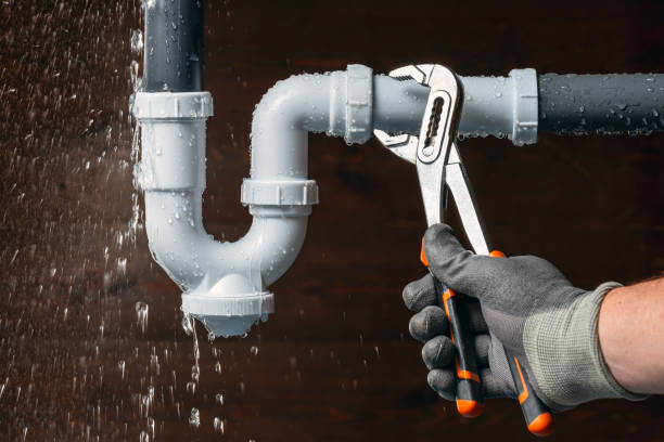 Professional Plumbing technician working in Goode, VA